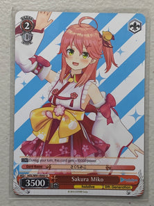 Sakura Miko - HOL/W91-E092 U - Weiss Schwarz Hololive Production