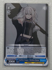 Skillful Sniper, Shishiro Botan - HOL/W91-TE122 TD - Weiss Schwarz Hololive Production