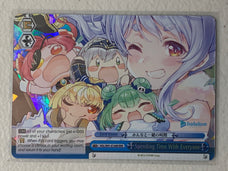 Spending Time With Everyone - HOL/W91-E140R RRR - Weiss Schwarz Hololive Production