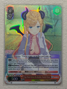 Spy From Across the Border, Yuzuki Choco - HOL/W91-TE038R RRR - Weiss Schwarz Hololive Production