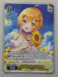 That Summer With You, Yozora Mel - HOL/W91-TE026 TD - Weiss Schwarz Hololive Production