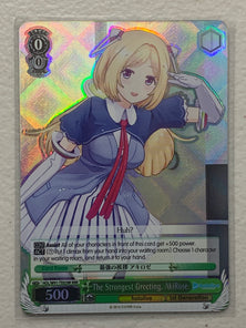 The Strongest Greeting, AkiRose - HOL/W91-TE029R RRR - Weiss Schwarz Hololive Production