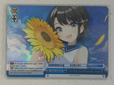 To the Sunflowery You - HOL/W91-TE055R RRR - Weiss Schwarz Hololive Production