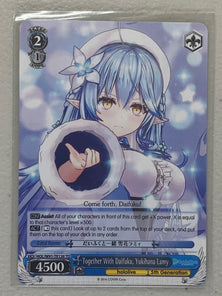 Together With Daifuku, Yukihana Lamy - HOL/W91-TE126 TD - Weiss Schwarz Hololive Production