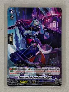 Generous Evil Swordsman, Zaleos D-BT10/065EN - Cardfight Vanguard Dragon Masquerade