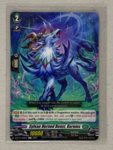 Sylvan Horned Beast, Kornms D-BT10/092EN - Cardfight Vanguard Dragon Masquerade