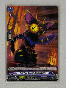 Evil Eye Beast, Ominakitty D-BT12/072EN - Cardfight Vanguard Evenfall Onslaught