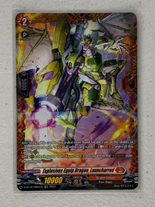 Explosives Equip Dragon, Launcharred (FR) D-BT12/FR01EN - Cardfight Vanguard Evenfall Onslaught