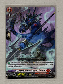 Sealed Blaze Dragon, Yatara D-BT12/037EN - Cardfight Vanguard Evenfall Onslaught