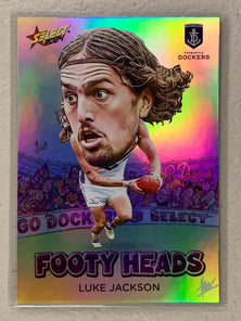 #FH028 Luke Jackson - Fremantle Dockers - Footy Heads - 2024 AFL Footy Stars