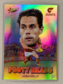 #FH040 Josh Kelly - GWS Giants - Footy Heads - 2024 AFL Footy Stars