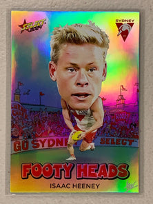 #FH078 Isaac Heeney - Sydney Swans - Footy Heads - 2024 AFL Footy Stars