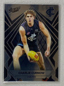 #L024 Charlie Curnow - Carlton Blues - Luminous Base - 2024 AFL Footy Stars