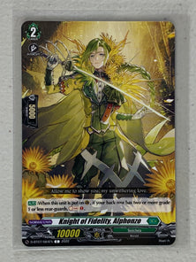 Knight of Fidelity, Alponzo D-BT07/084EN - Cardfight Vanguard Raging Flames Against Emerald Storm