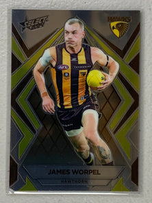 #L100 James Worpel - Hawthorn Hawks - Luminous Base - 2024 AFL Footy Stars