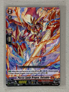 Pierce Equip Dragon, Valsable D-BT07/032EN - Cardfight Vanguard Raging Flames Against Emerald Storm