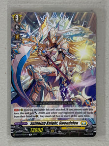 Spinning Knight, Gwendolen D-BT07/044EN - Cardfight Vanguard Raging Flames Against Emerald Storm