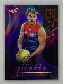 #SK054 Kysaiah Pickett - Melbourne Demons - Stats Kings - 2024 AFL Footy Stars