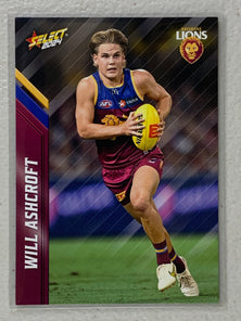 #012 Will Ashcroft - Brisbane Lions - AFL Common - 2024 AFL Footy Stars