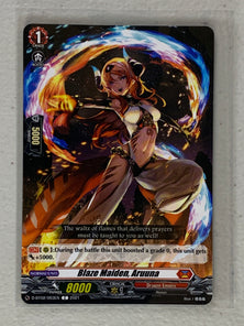 Blaze Maiden, Aruuna D-BT02/063EN - Cardfight Vanguard A Brush with the Legends