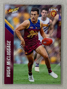 #018 Hugh McCluggage - Brisbane Lions - AFL Common - 2024 AFL Footy Stars