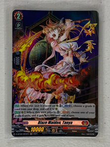 Blaze Maiden, Tanya (Holo) D-BT02/H04EN - Cardfight Vanguard A Brush with the Legends