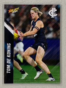 #024 Tom De Koning - Carlton Blues - AFL Common - 2024 AFL Footy Stars