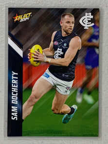 #025 Sam Docherty - Carlton Blues - AFL Common - 2024 AFL Footy Stars