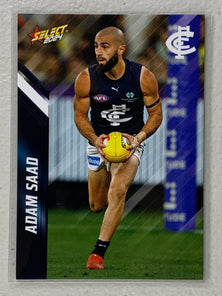 #028 Adam Saad - Carlton Blues - AFL Common - 2024 AFL Footy Stars