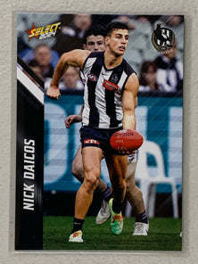 #033 Nick Daicos - Collingwood Magpies - AFL Common - 2024 AFL Footy Stars