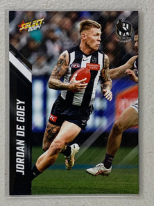 #034 Jordan De Goey - Collingwood Magpies - AFL Common - 2024 AFL Footy Stars