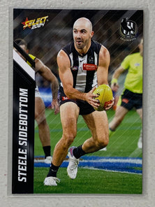 #040 Steele Sidebottom - Collingwood Magpies - AFL Common - 2024 AFL Footy Stars