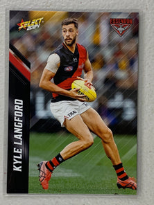 #043 Kyle Langford - Essendon Bombers - AFL Common - 2024 AFL Footy Stars