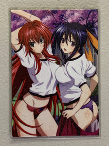 Rias Gremory & Akeno Himejima - High School DxD - Anime Doujin Card