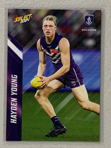 #060 Hayden Young - Fremantle Dockers - AFL Common - 2024 AFL Footy Stars