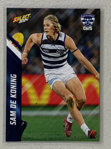 #064 Sam De Koning - Geelong Cats - AFL Common - 2024 AFL Footy Stars