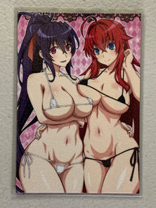 Akeno Himejima & Rias Gremory - High School DxD - Anime Doujin Card