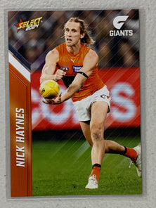 #075 Nick Haynes - GWS Giants - AFL Common - 2024 AFL Footy Stars