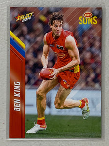 #084 Ben King - Gold Coast Suns - AFL Common - 2024 AFL Footy Stars