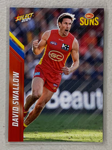 #088 David Swallow - Gold Coast Suns - AFL Common - 2024 AFL Footy Stars