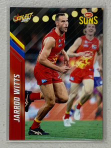 #090 Jarrod Witts - Gold Coast Suns - AFL Common - 2024 AFL Footy Stars