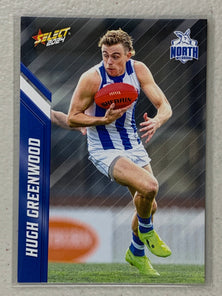 #112 Hugh Greenwood - North Melbourne Kangaroos - AFL Common - 2024 AFL Footy Stars