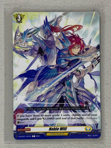 Noble Will D-BT02/107EN - Cardfight Vanguard A Brush with the Legends