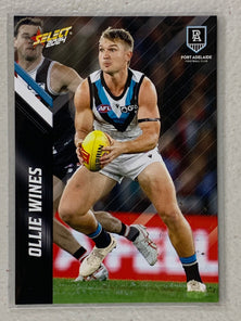 #130 Ollie Wines - Port Adelaide Power - AFL Common - 2024 AFL Footy Stars