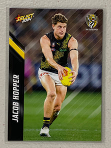 #134 jacob Hopper - Richmond Tigers - AFL Common - 2024 AFL Footy Stars