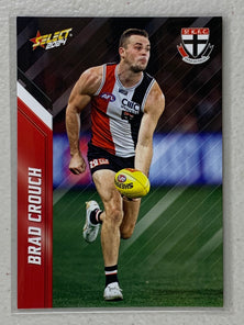 #141 Brad Crouch - St Kilda Saints - AFL Common - 2024 AFL Footy Stars