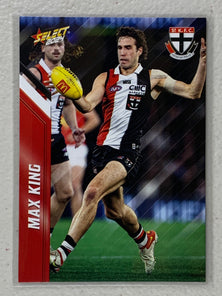 #143 Max King - St Kilda Saints - AFL Common - 2024 AFL Footy Stars