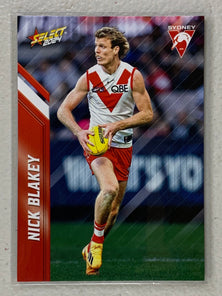 #151 Nick Blakey - Sydney Swans - AFL Common - 2024 AFL Footy Stars