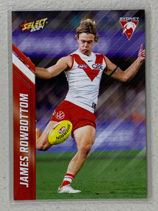 #159 James Rowbottom - Sydney Swans - AFL Common - 2024 AFL Footy Stars