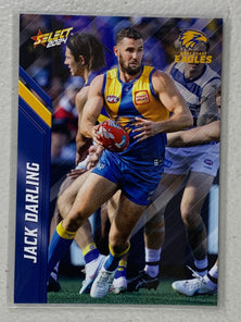 #164 Jack Darling - West Coast Eagles - AFL Common - 2024 AFL Footy Stars